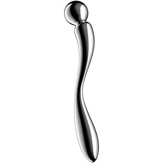 SATISFYER - STAR FORCE 2 DOUBLE-ENDED DILDO MADE OF STAINLESS STEEL