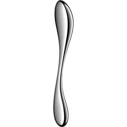 SATISFYER - STAR FORCE 3 STAINLESS STEEL DUAL DILDO