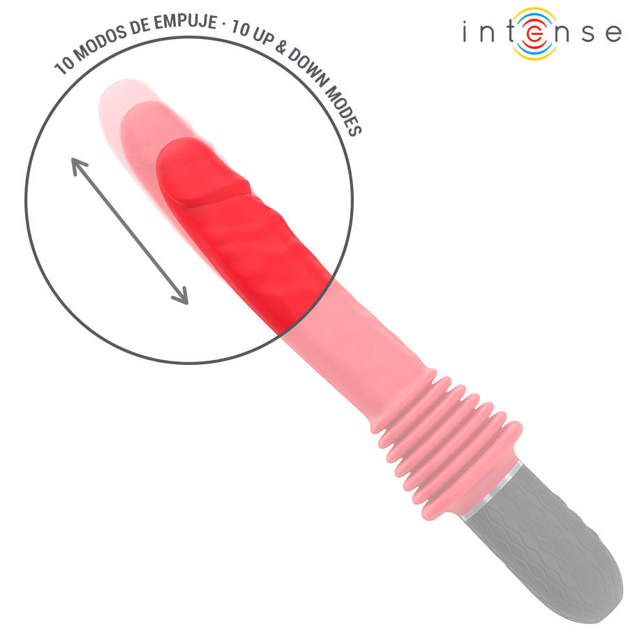 INTENSE - CYNTHIA REMOTE CONTROL VIBRATING DILDO WITH HEATING FUNCTION