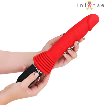 INTENSE - CYNTHIA REMOTE CONTROL VIBRATING DILDO WITH HEATING FUNCTION