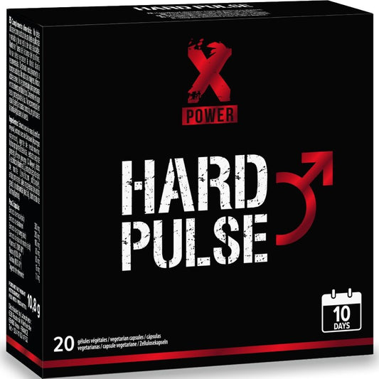 XPOWER – HARD PULSE 10-DAY EXPRESS TREATMENT, MORE ERECTION AND STAMINA, 20 CAPSULES
