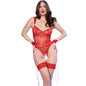 CHILIROSE - CR 4881 RED SEAMLESS BODY M