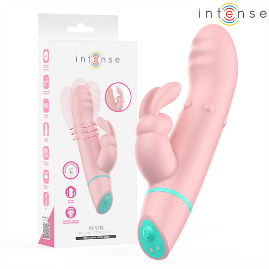 INTENSE - ALVIN RABBIT STIMULATOR & ROLLER VIBRATOR + OSCILLATING