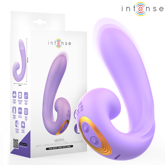 INTENSE - MERYL DUAL VIBRATION CLITORAL STIMULATOR
