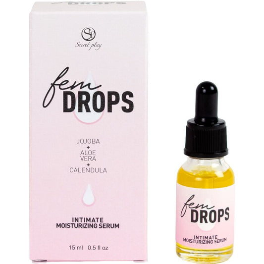 SECRETPLAY – FEM DROPS INTIMATE MOISTURIZING SERUM 15 ML