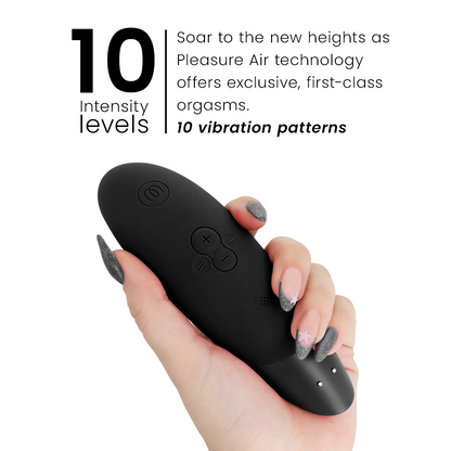 WOMANIZER - IMPROVEMENT OF CLITORAL STIMULATION BLACK