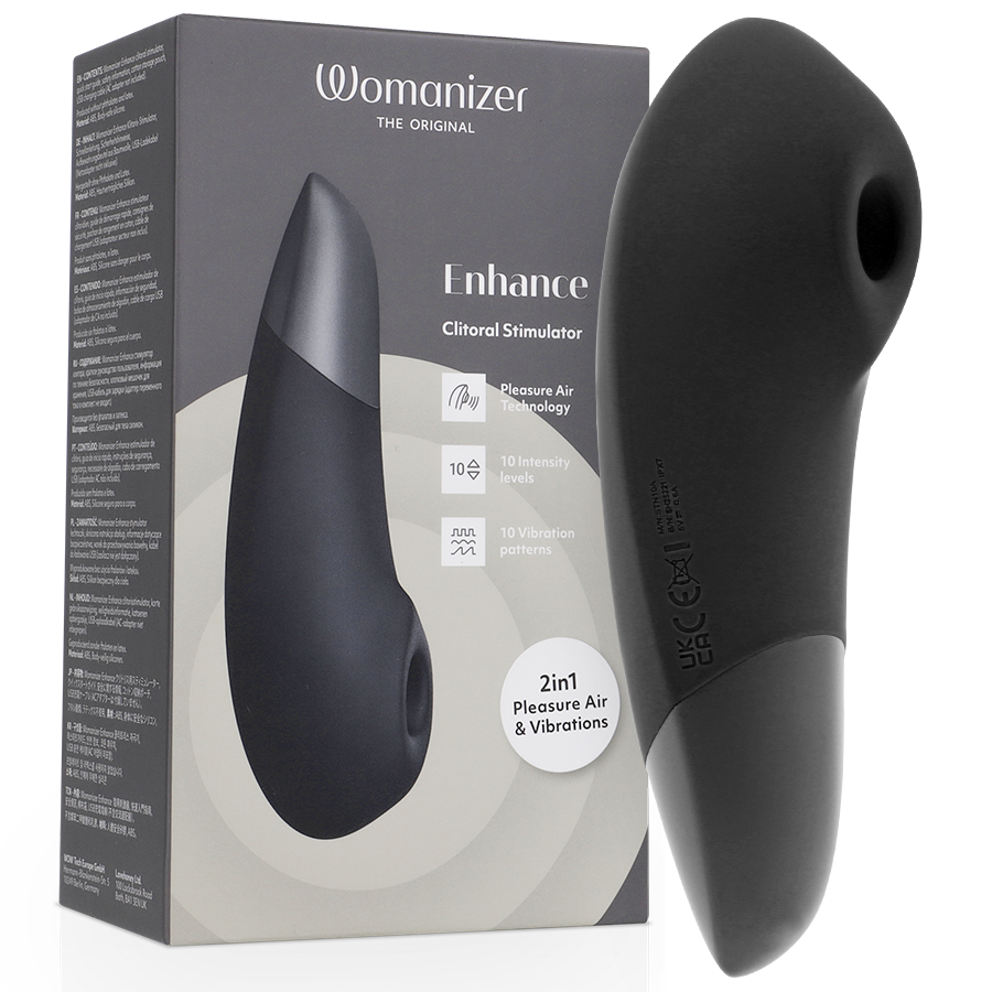 WOMANIZER - IMPROVEMENT OF CLITORAL STIMULATION BLACK