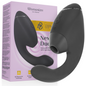 WOMANIZER - DUO NEXT DOUBLE CLITORAL & G-SPOT STIMULATOR BLACK