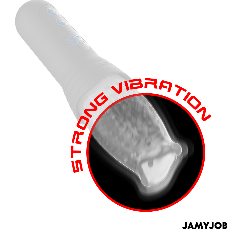 JAMYJOB - BLOW-R MASTURBATOR MIT STOSS- UND ROTATIONSFUNKTION