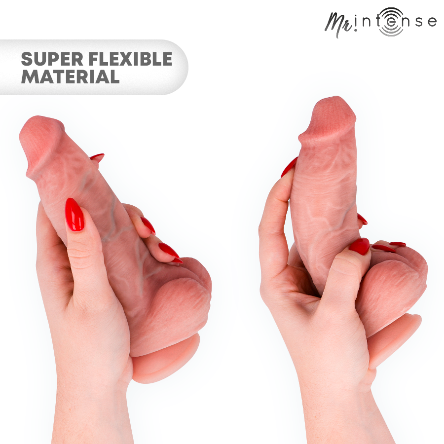 MR INTENSE - KLEINER SPENCER SILIKONDILDO 19 CM -Ø- 4,5 CM