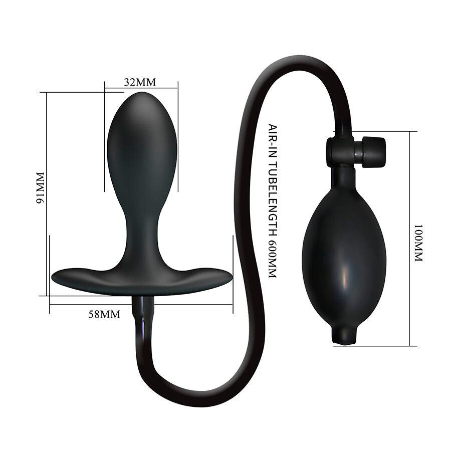 MR PLAY - ADJUSTABLE INFLATABLE ANAL PLUMP