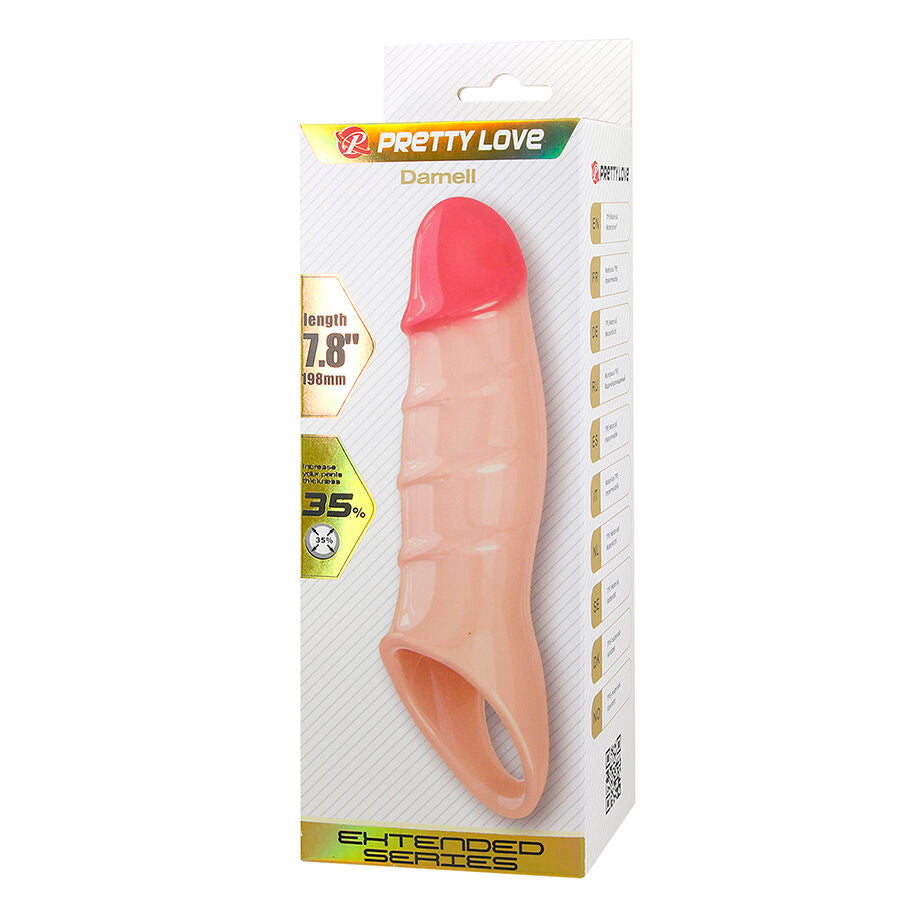 PRETTY LOVE - DARNELL REALISTIC EFFECT PENIS SLEEVE