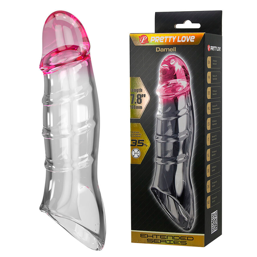 PRETTY LOVE - DARNELL PENIS COVER WITH TRANSPARENT EFFECT