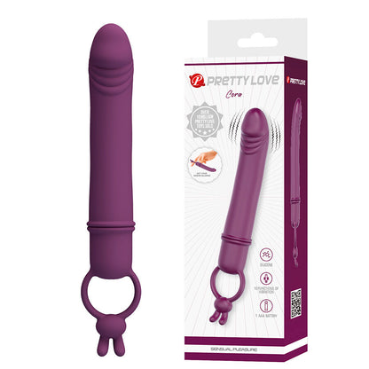 PRETTY LOVE - CORA VIBRATOR PENIS SHAPED WITH RESISTANCE RING