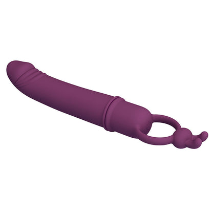 PRETTY LOVE - CORA VIBRATOR PENIS SHAPED WITH RESISTANCE RING