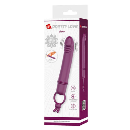 PRETTY LOVE - CORA VIBRATOR PENIS SHAPED WITH RESISTANCE RING