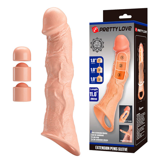 PRETTY LOVE - RAGNAR EXTENSION SLEEVE WITH ADJUSTABLE EXTENSIONS