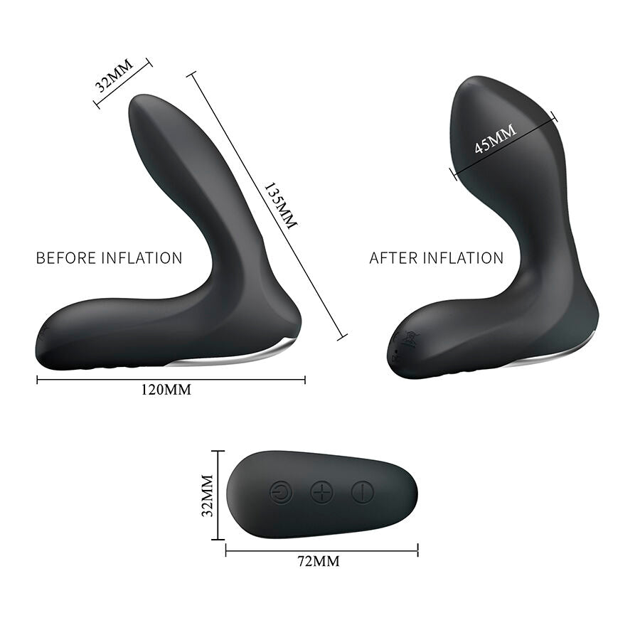 MR PLAY - PROSTATE MASSAGER WITH VIBRATING REMOTE CONTROL
