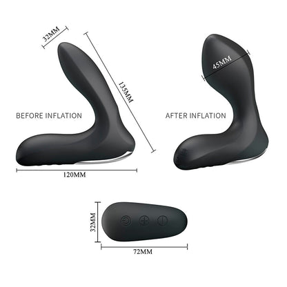 MR PLAY - PROSTATE MASSAGER WITH VIBRATING REMOTE CONTROL
