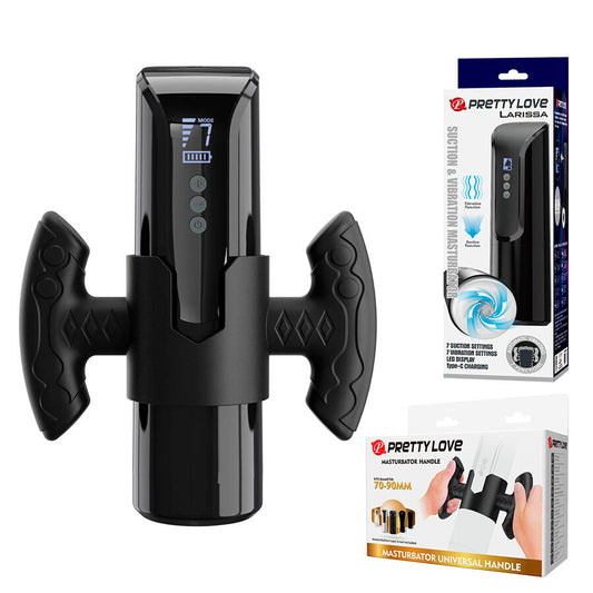 PRETTY LOVE - LARISSA SUCTION CUP VIBRATOR + SUPPORT