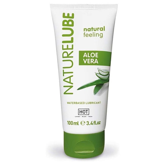 HOT - NATURE WATER-BASED LUBRICANT WITH ALOE VERA 100 ML