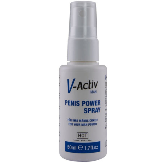HOT - V-ACTIVE PENIS POWER SPRAY FOR MEN 50 ML