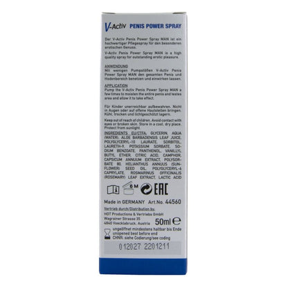 HOT - V-AKTIV PENIS-POWER-SPRAY FÜR MÄNNER 50 ML