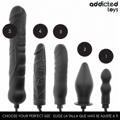ADDICTED TOYS - AUFBLASBARER DILDO XL MODELL 5