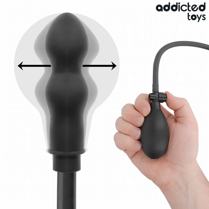 ADDICTED TOYS - AUFBLASBARER DOPPEL-ANTISKLOPF MODELL 1