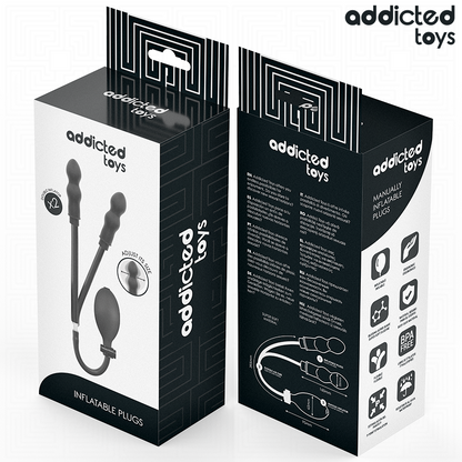 ADDICTED TOYS - AUFBLASBARER DOPPEL-ANTISKLOPF MODELL 1