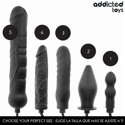 ADDICTED TOYS - AUFBLASBARER DOPPEL-ANTISKLOPF MODELL 1