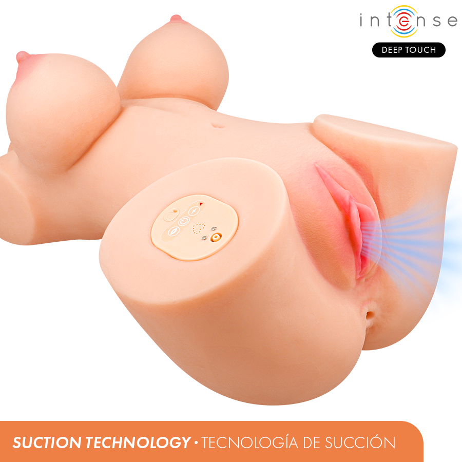 INTENSE DEEP TOUCH - TRUE TORSO VAGINA WITH SUCTION, HEATING, VIBRATION, AND VOICE EFFECTS L 5.5 KG