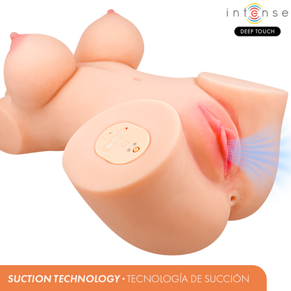 INTENSE DEEP TOUCH - TRUE TORSO VAGINA WITH SUCTION, HEATING, VIBRATION, AND VOICE EFFECTS L 5.5 KG