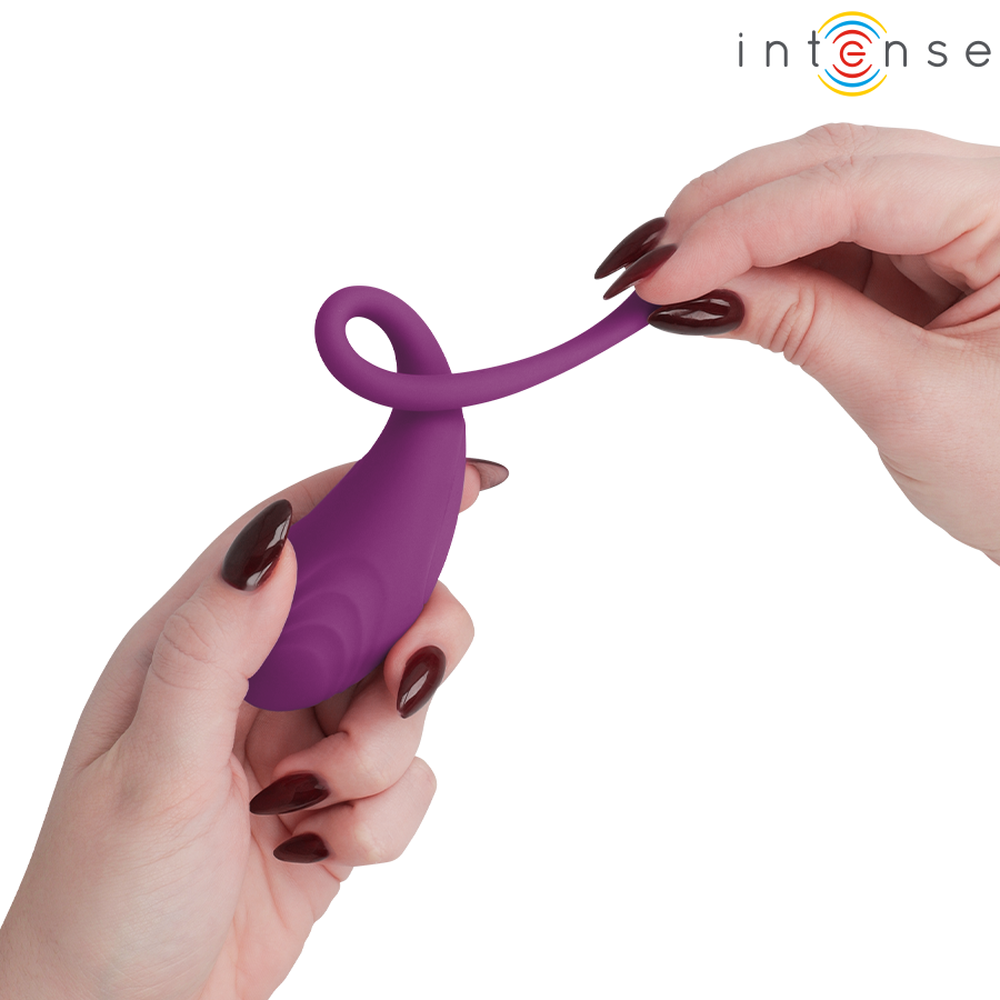 INTENSE - OLIVIA PURPLE VIBRATIONS EGG WITH REMOTE CONTROL