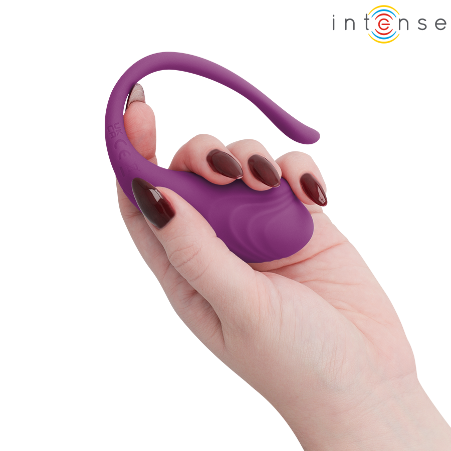 INTENSE - OLIVIA PURPLE VIBRATIONS EGG WITH REMOTE CONTROL