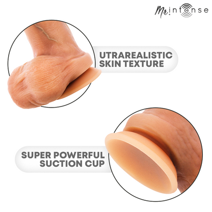 MR INTENSE - BRUCE L ULTRA-REALISTISCHER PENIS MIT HODEN 23 CM -Ø- 5,2 CM