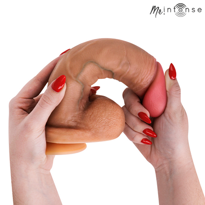 MR INTENSE - GARY XL ULTRA-REALISTISCHER SILIKON-PENIS MIT HODEN 25,5 CM -Ø- 5,1 CM