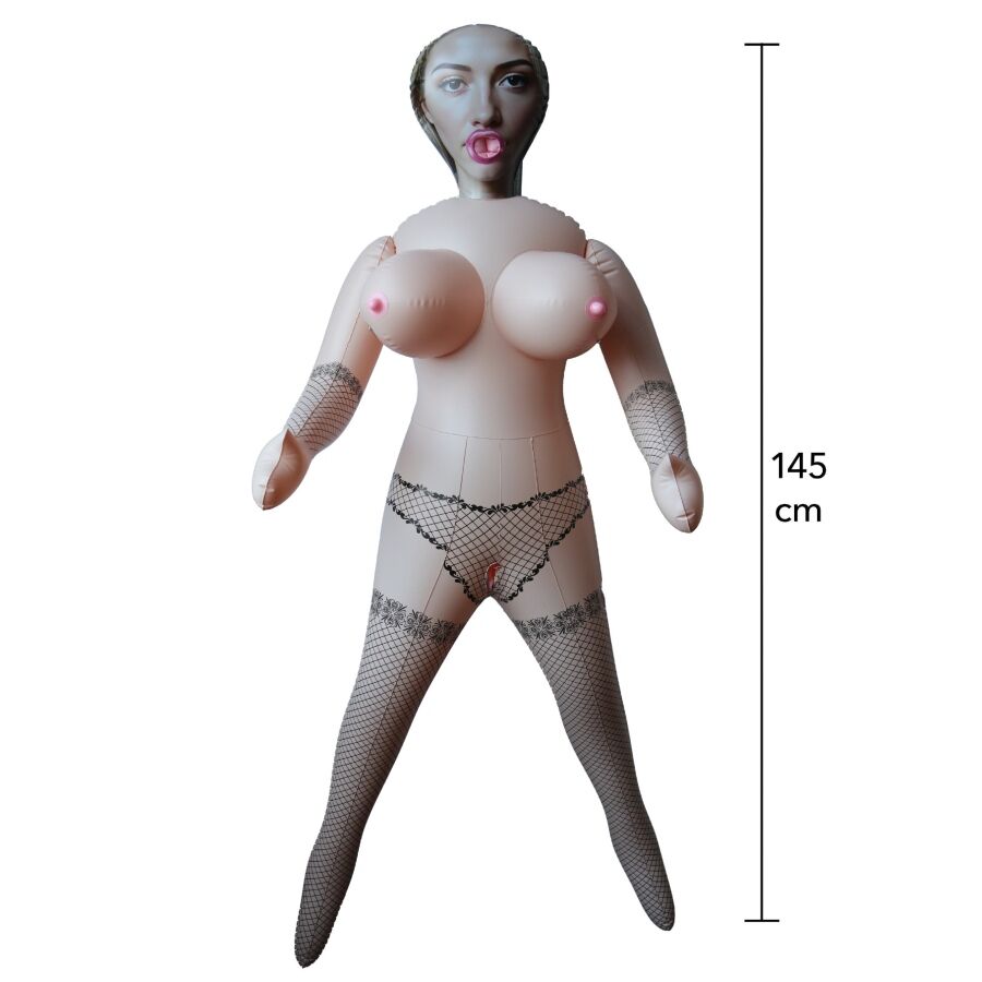 HIDDEN DESIRE - BUSTY BRITTNEY INFLATABLE DOLL 145 CM