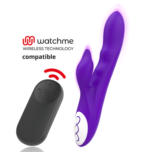 GALATEA - PURPLE GALO VIBRATOR + WATCHME REMOTE CONTROL