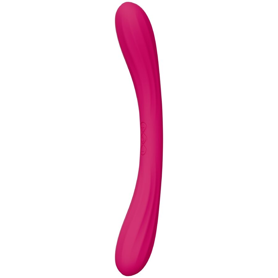 LELO - BOOMERANG DOUBLE-ENDED VIBRATOR CHERRY