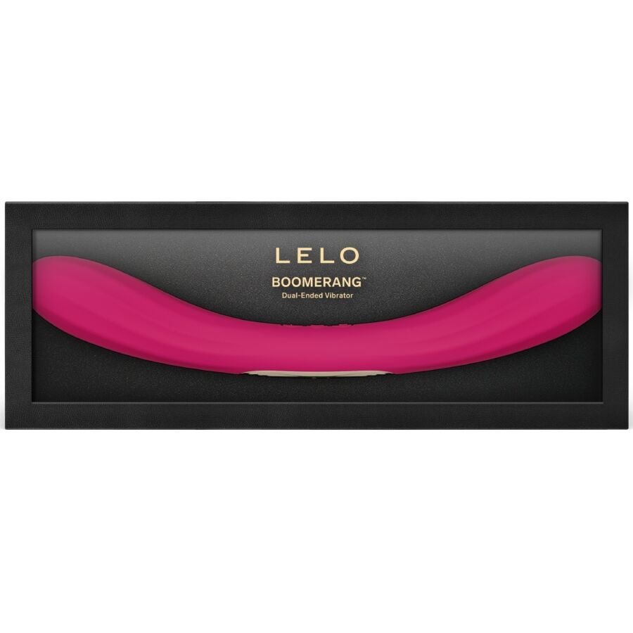 LELO - BOOMERANG DOUBLE-ENDED VIBRATOR CHERRY