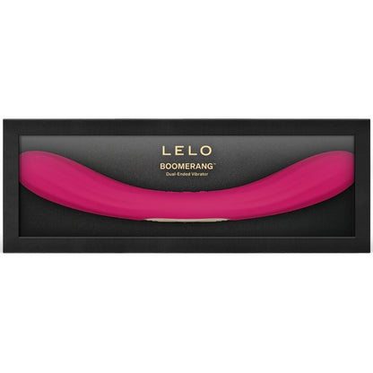LELO - BOOMERANG DOUBLE-ENDED VIBRATOR CHERRY