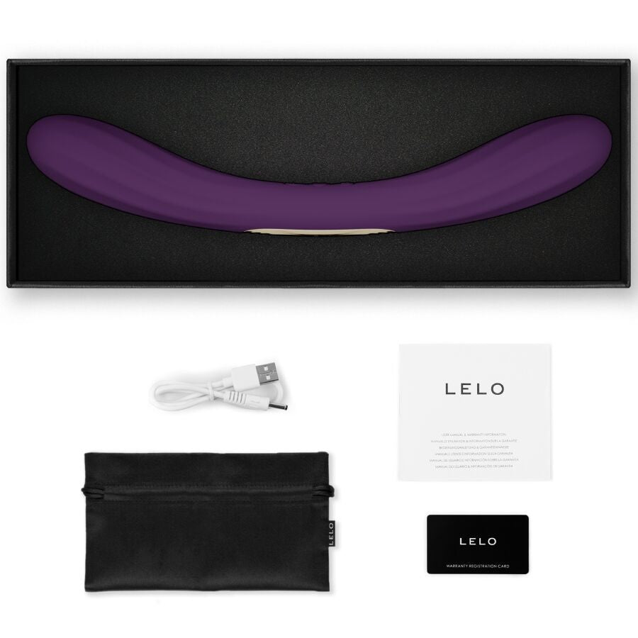 LELO - BOOMERANG DUAL-ENDED VIBRATOR PURPLE