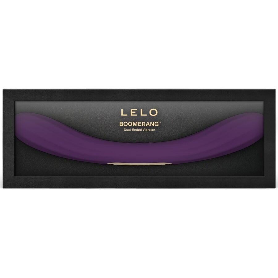 LELO - BOOMERANG DUAL-ENDED VIBRATOR PURPLE
