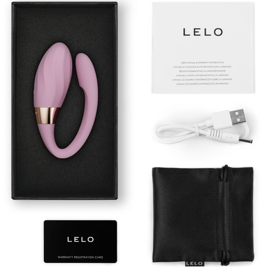 LELO - TIANI TWIST COUPLE'S VIBRATOR PALE PINK
