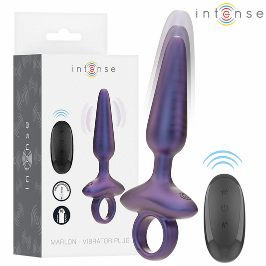 INTENSE - MARLON VIBRATING ANAL PLUG MODEL 4 WITH REMOTE
