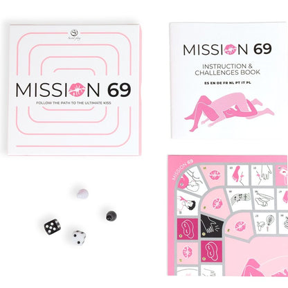 SECRET PLAY - BRETTSPIEL FÜR PAARE "MISSION 69"