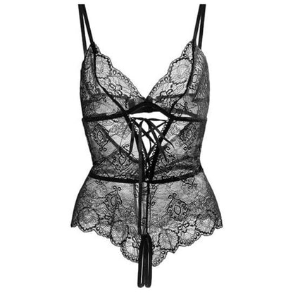 LIVCO CORSETTI FASHION - ECLIPSE 2026 SCHWARZER BODYSUIT EINHEITSGRÖSSE