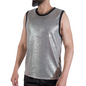MACHO - T-SHIRT WITH SUBTLE GLITTER, SIZE S/M