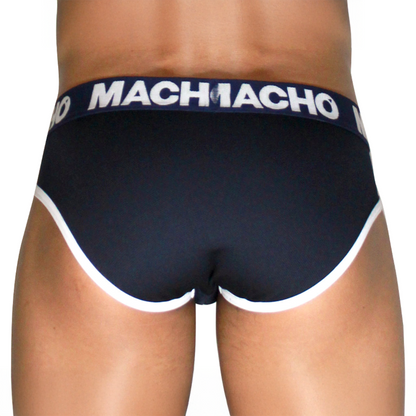 MACHO - MCH008 MARINEBLAUES KLASSISCHES SLIP-SCHUH S
